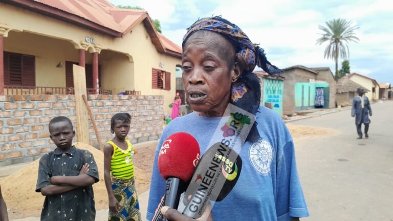 Inondation au quartier Banakoroda, le quartier de naissance du général Mamady Doumbouya,  les citoyens accusent Guiter SA.