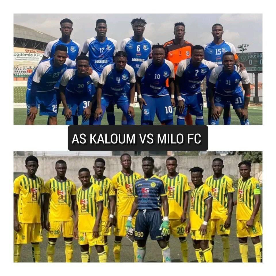 Confrontation AS Kaloum/Milo FC, le match sera rejoué (Décision de la Ligue)