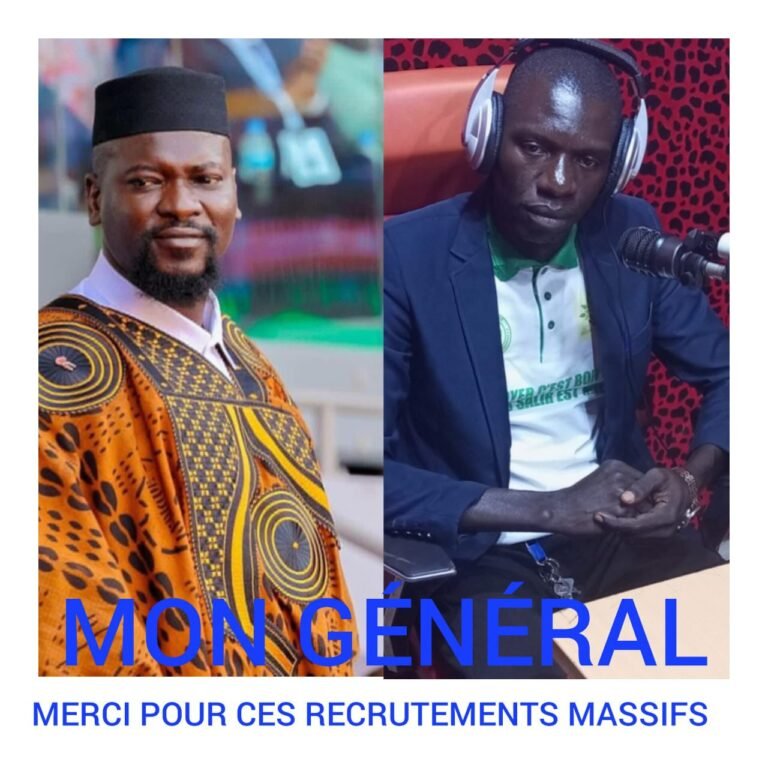 Kankan: le jeune analyste Lancinè 1 Kaba, salue le gal MAMADI DOUMBOUYA, pour les recrutements massifs des jeunes à la fonction publique.