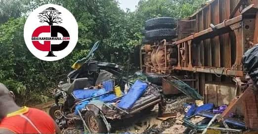 Urgent : Un accident de la circulation a causé 12 décès et plusieurs blessés entre Boffa et Boké.