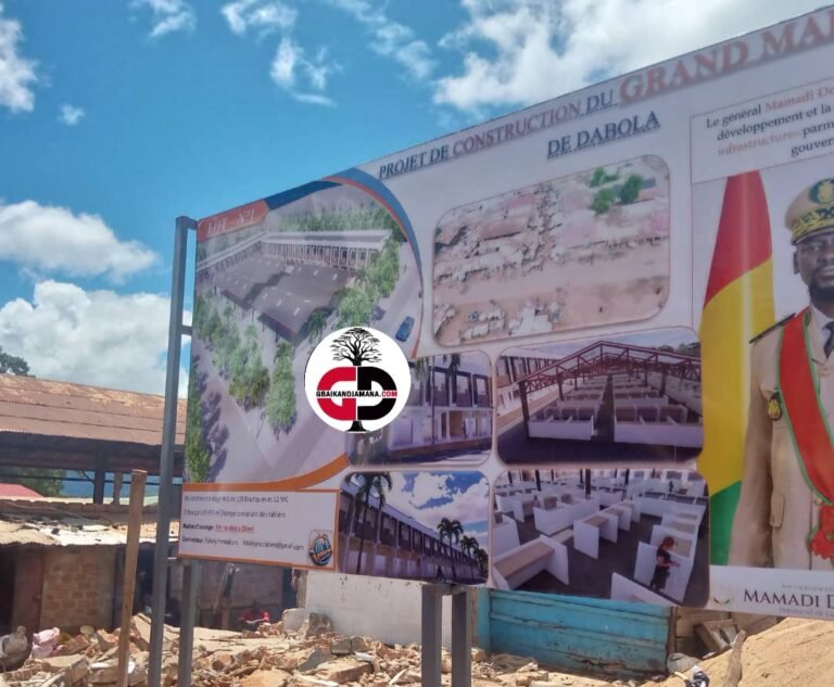 Construction du grand marché de Dabola : Bras de fer entre la chambre  du commerce  et la délégation spéciale.