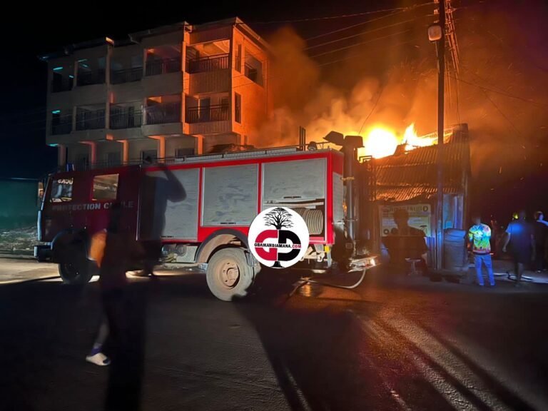 Urgent /Incendie à Faranah :  « C’est une somme de 200 millions GNFque j’ai perdu dans cet incendie  » témoigne l’une des victimes.