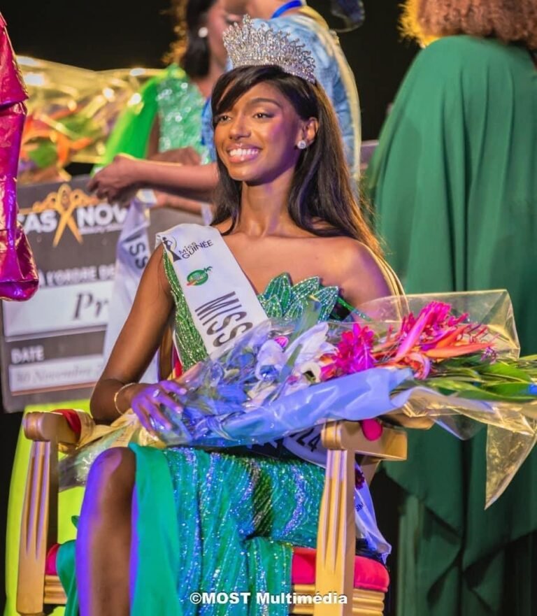 Urgent : Tiguidanké Bérété élue nouvelle Miss Guinée 2024.